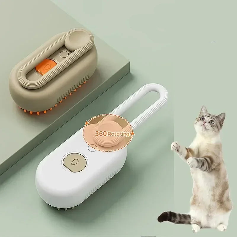 Brosse à Vapeur Électrique pour Chien et Chat